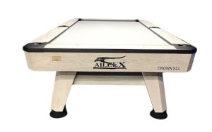 mẫu bàn bida lỗ aileex crown s24 ngọc mỹ màu trắng
