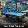 Hình ảnh thực tế tại CLB bàn bida lỗ Aplus Athena