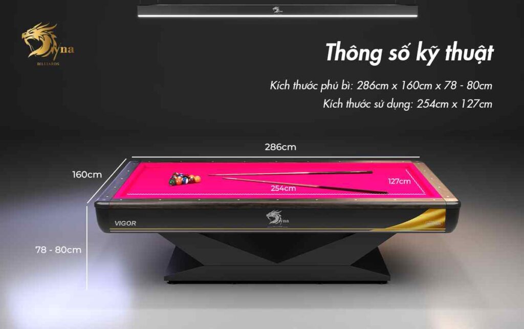 BÀN BIDA DYNA LÍP VIGOR