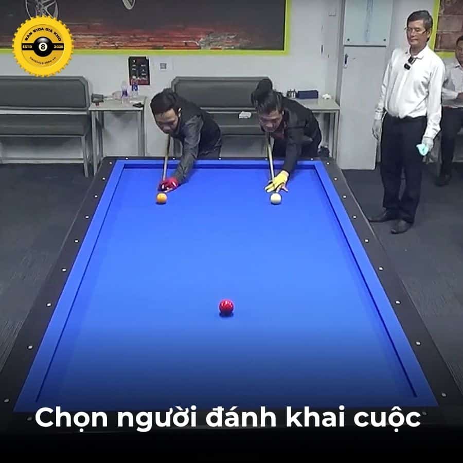 Chọn người đánh khai cuộc thi bida phăng (Libre/Líp)