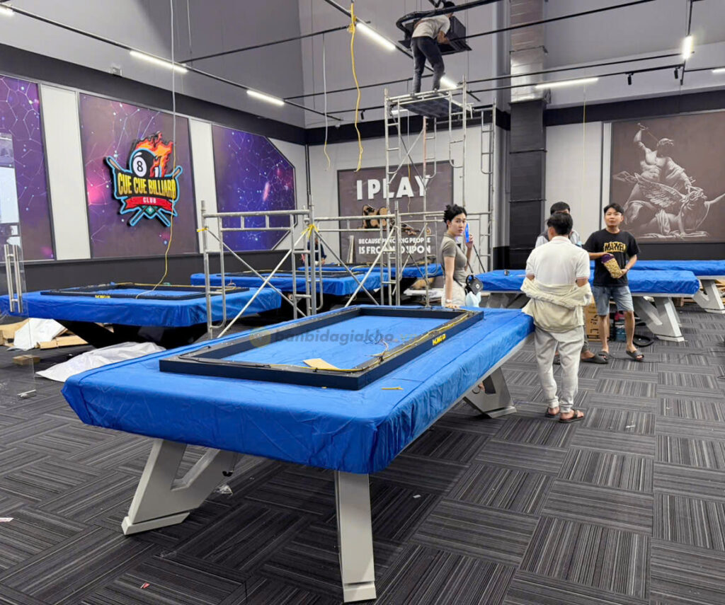 Bàn bida lỗ KKKing Billiards tại Quận 6 Tp.HCM