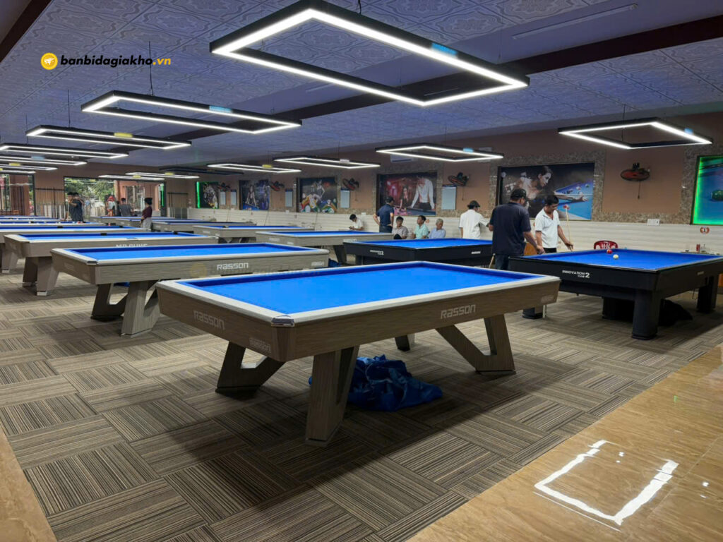 Thi công lắp đặt bàn bida cho CLB Billiards Huy tại Vũng Tàu – TP.HCM