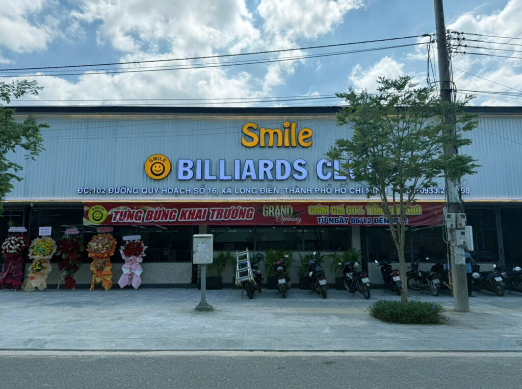 bàn bida thương hiệu Rasson tại xã Long Điền