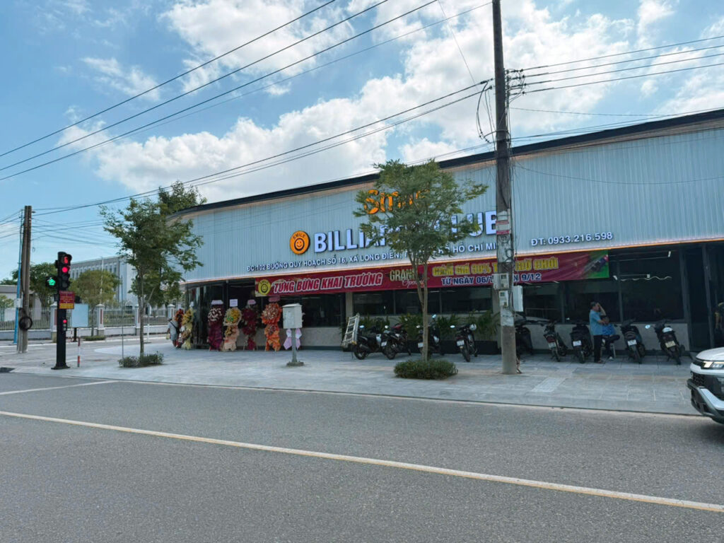 Bàn bida thương hiệu Rasson tại xã Long Điền