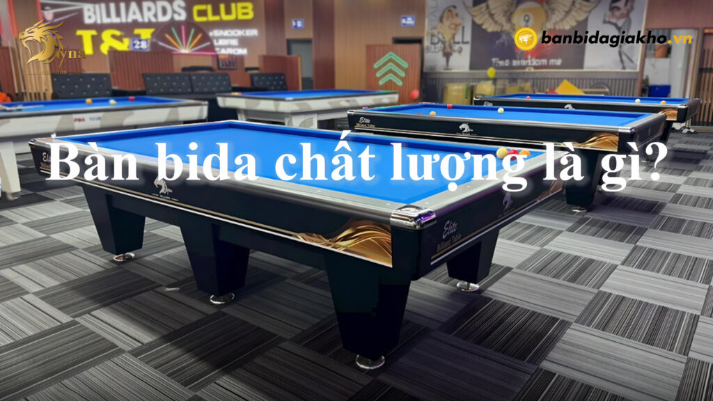 Bàn bida Dyna Elite V1 chất lượng