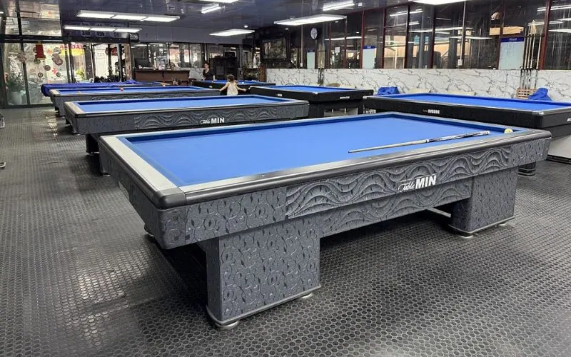 Giá bàn bida mới nhất 2026: Bảng giá Aplus, Hollywood, Min Tables 7 BÀN BIDA LÍP MIN