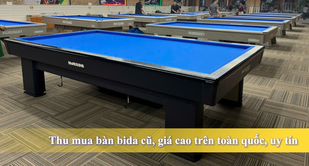 thu mua bàn bida cũ