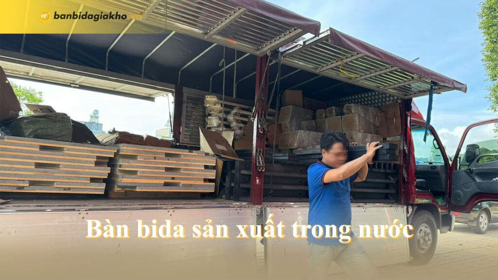 Bàn bida sản xuất trong nước: Sự thật chất lượng từ chuyên gia 1 Bàn bida sản xuất trong nước | banbidagiakho.vn