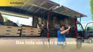 Bàn bida sản xuất trong nước | banbidagiakho.vn