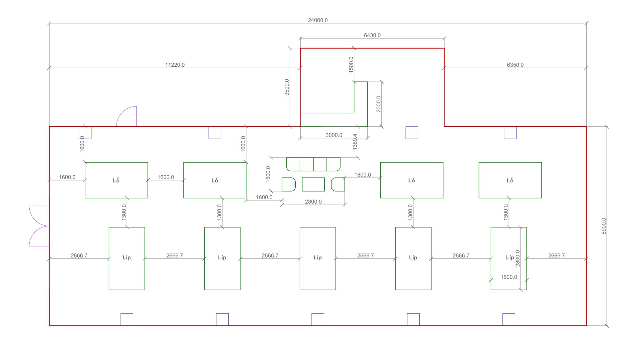 CLB bida diện tích vừa