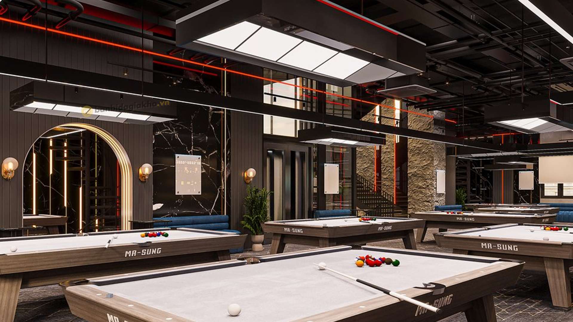 Top 10 Mau Thiet Ke Noi That CLB Bida 3