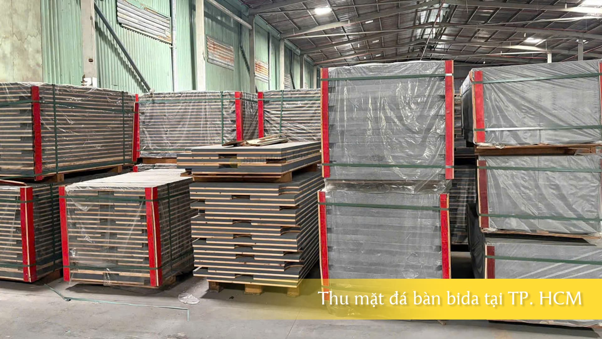 Thu mặt đá bàn bida